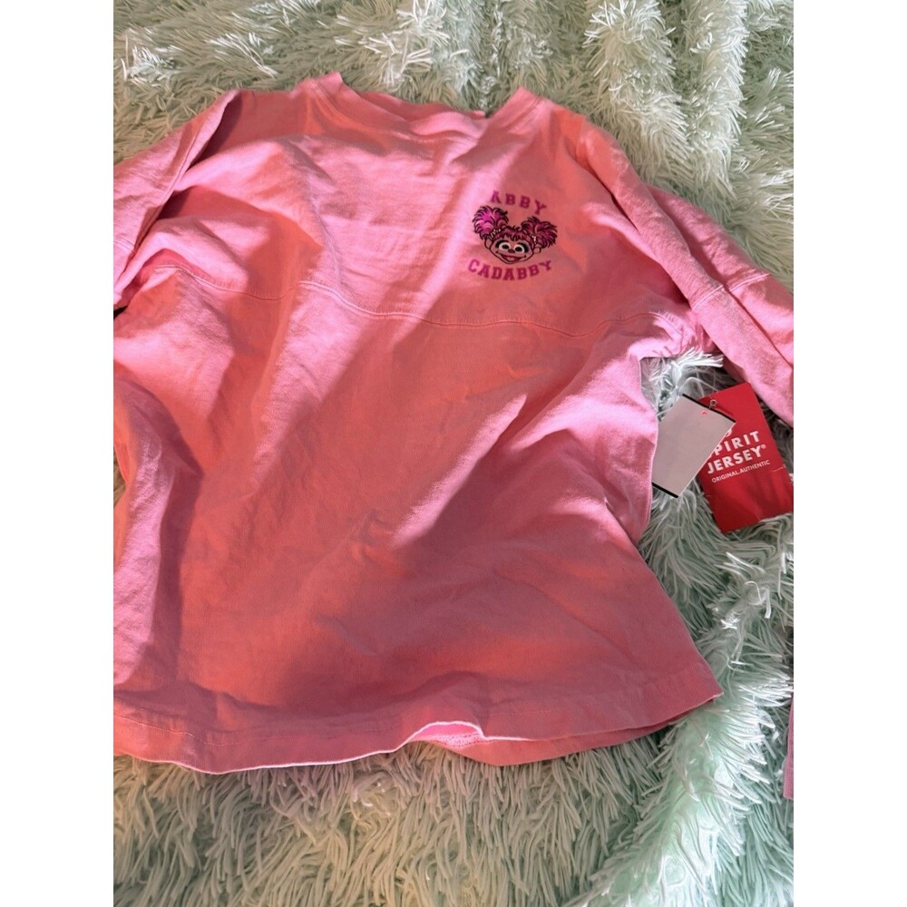 Spirit Jersey Sesame Street Place Abby Cadabby Pink Tshirt Kids Magical
